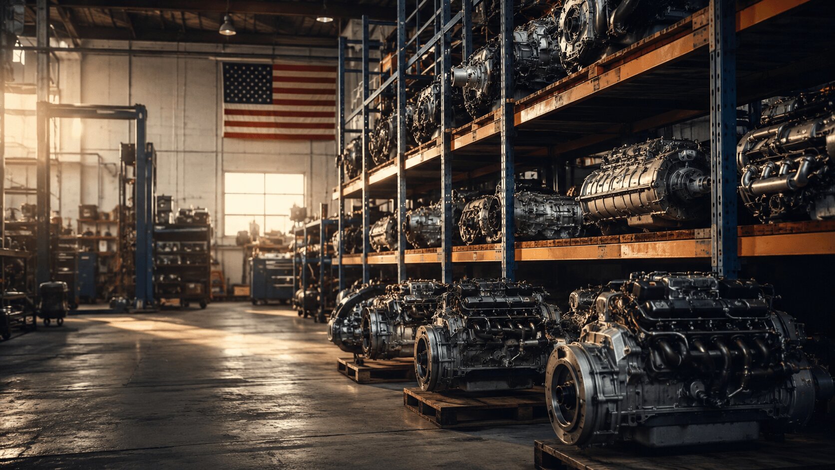 Used engines and transmissions ready to ship